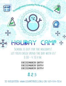 snipped holiday camp flyer