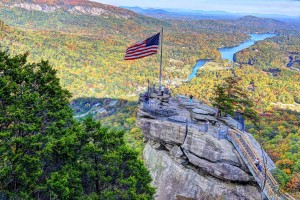 Take a Hike or Take in the 75 Mile View @ Chimney Rock at Chimney Rock State Park | Chimney Rock | North Carolina | United States