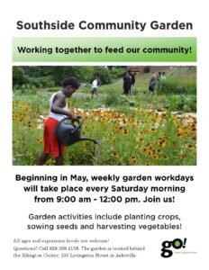 Volunteer Garden Workday @ Southside Community Garden (behind the Edington Center) | Asheville | North Carolina | United States