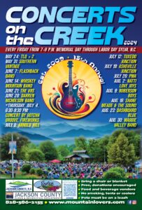 Concerts on the Creek: Fireworks Festivities @ Bridge Park | Sylva | North Carolina | United States