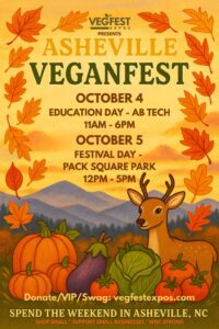 Asheville VeganFest 2025 @ Pack Square Park | Asheville | North Carolina | United States