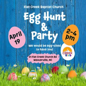Easter Egg Hunt @ Flat Creek Baptist Church | Weaverville | North Carolina | United States