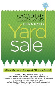 Terpsicorps' Community Yard Sale Fundraiser & Open House @ The Academy at Terpsicorps Theatre of Dance | Asheville | North Carolina | United States