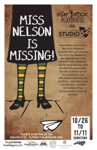 Stage Production: 'Miss Nelson is Missing' (all ages) @ Play House Downtown | Hendersonville | North Carolina | United States