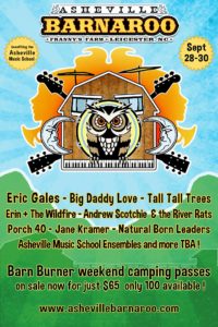 Asheville Barnaroo 2018 @ Franny's Farm | Leicester | North Carolina | United States