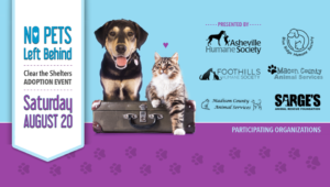 No Pets Left Behind! @ Asheville Humane Society | Asheville | North Carolina | United States