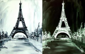 'Eiffel Tower' Family Friendly Painting Class (11+yrs) @ Painting with a Twist - Asheville, NC | Asheville | North Carolina | United States
