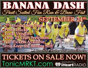 2nd Annual 'Banana Dash' Fruit Suited Fun Run & Brew Fest @ Tonic MRKT | Asheville | North Carolina | United States