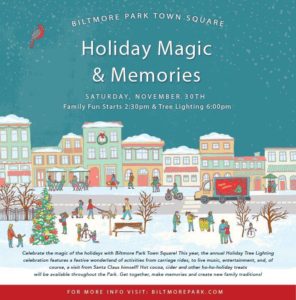 Holiday Magic & Memories @ Biltmore Park Town Square | Asheville | North Carolina | United States