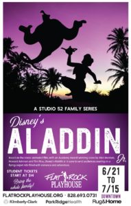 'Disney’s Aladdin JR.' stage production @ Flatrock Playhouse Downtown | Hendersonville | North Carolina | United States