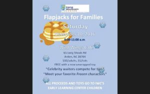 Flapjacks for Families @ Wild Wing Cafe South Asheville | Arden | North Carolina | United States