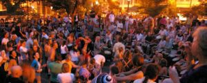 Prayer with song and drum for Standing Rock @ Pritchard Park | Asheville | North Carolina | United States