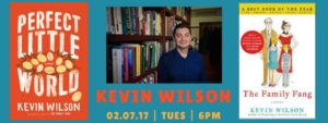 Author Event: Kevin Wilson with Perfect Little Worl @ Malaprop's Bookstore/Cafe | Asheville | North Carolina | United States