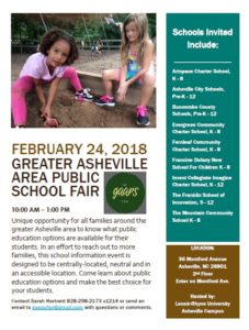 Greater Asheville Area Public School Fair @ Lenoir-Rhyne University / Asheville Campus | Asheville | North Carolina | United States