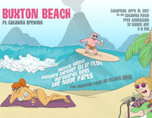Buxton BEACH with The Nude Party, Ouroboros Boys, & DJ Dr. Filth @ Catawba Brewing Co - South Slope Tasting Room & Brewery | Asheville | North Carolina | United States