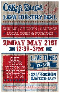 Oskar Blues Low Country Boil @ Oskar Blues Brewery North Carolina | Brevard | North Carolina | United States