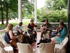 Jamming at the Museum: Front Porch Old-Time Jam @ Smith-McDowell House | Asheville | North Carolina | United States