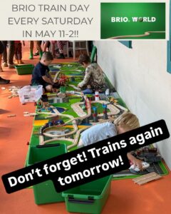BRIO Train Playday Saturday @ Dancing Bear Toys - Asheville