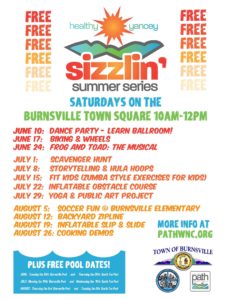 Sizzlin' Summer Series - Dance Party! @ Town Square Burnsville | Burnsville | North Carolina | United States