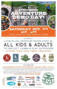 Evergreen Outdoor Adventure Demo Day @ Evergreen Community Charter School | Asheville | North Carolina | United States