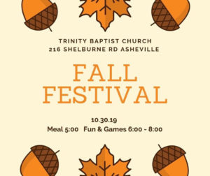 Fall Festival @ Trinity Baptist Church | Asheville | North Carolina | United States