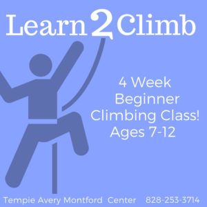 Learn2Climb (7-12yrs) @ Tempie Avery Montford Center | Asheville | North Carolina | United States