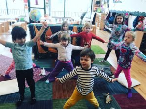 Asheville Kids Yoga & Art Parents Night Out at GEARU (3+yrs) @ GEARU | Asheville | North Carolina | United States