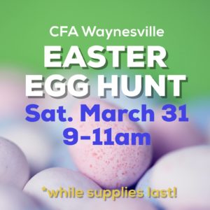 CFA Waynesville Easter Egg Hunt (10 & under) @ Chick-fil-A Waynesville NC | Waynesville | North Carolina | United States