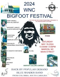 Annual WNC Bigfoot Festival @ Main Street, Marion | Marion | North Carolina | United States