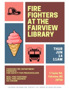 Firefighters at Fairview (3-5yrs) @ Fairview Public Libraries | Fairview | North Carolina | United States
