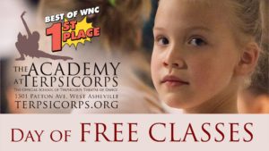 Day of Free Dance Classes & Open House @ The Academy at Terpsicorps Theatre of Dance | Asheville | North Carolina | United States