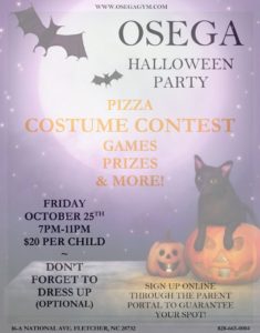 OSEGA Halloween Parents Night Out Party @ OSEGA Dream Academy