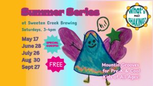 What's Shaking? Summer Music & Dance Party Series @ Sweeten Creek Brewing