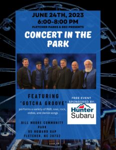 Concert in the Park "Gotcha Groove Band" @ Bill Moore Community Park