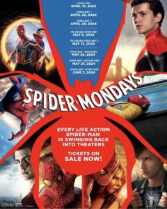 Spider Mondays @ Cinemark Theaters