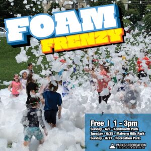 Foam Frenzy in the Park @ all around Asheville (See description for todays location)