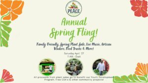 Annual Spring Fling @ Peace Gardens & Market