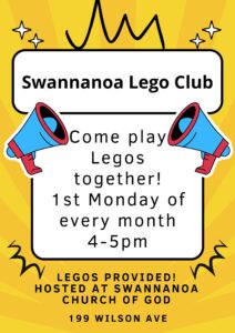 Swannanoa LEGO Club @ Swannanoa Church of God
