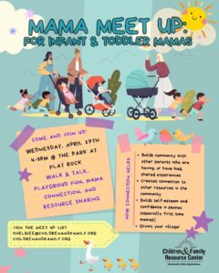 Mama Meet Up: For Infant & Toddler Mamas @ The Park at Flat Rock