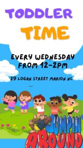 Toddler Time (5 and under) @ Jumpin' Around LLC Indoor Bouncehouse Park