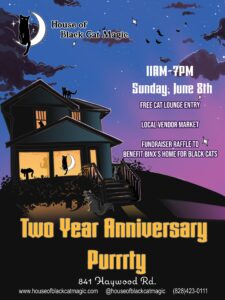Two Year Anniversary Purrrty @ House of Black Cat Magic