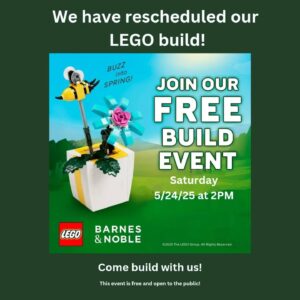 FREE LEGO BUILD! Spring Blooms @ Barnes & Noble Biltmore Park