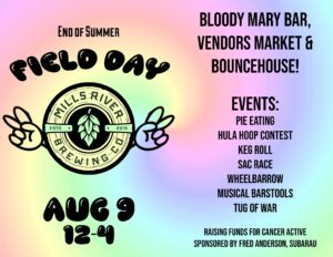 End of Summer Field Day @ Mills River Brewery