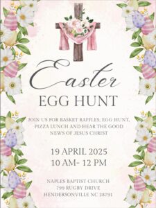 Easter Egg Hunt @ Naples Baptist Church