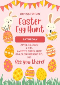 Easter Egg Hunt @ Avery's Creek United Methodist Church