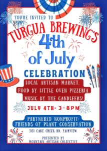 Turgua Brewings 4th of July Celebration Makers Market @ Turgua Brewing
