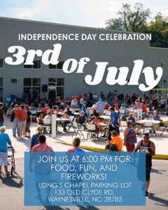 Independence Day Celebration @ Long's Chapel Methodist Church