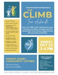 Perinatal Mental Health Awareness Event @ Tempie Avery Community Center